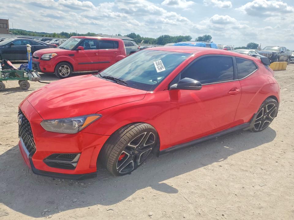 Aukcja sprzedaży 2019 Hyundai Veloster N, vin: KMHT36AH1KU001578, numer aukcji: 55901296