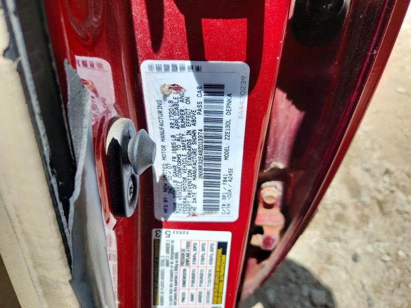 2008 Toyota Corolla მანქანა იყიდება აუქციონზე, vin: 1NXBR32E48Z013374, აუქციონის ნომერი: 58870226