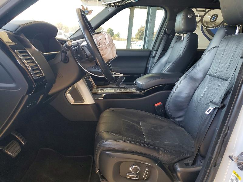 2017 Land Rover Range Rover მანქანა იყიდება აუქციონზე, vin: SALGS2FE0HA361797, აუქციონის ნომერი: 57274046