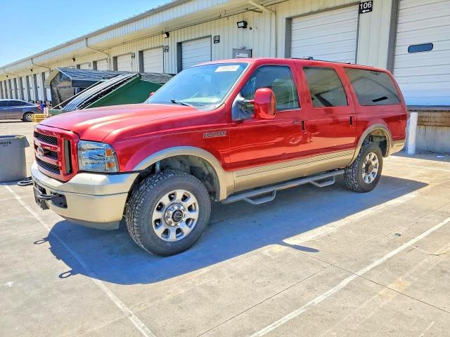 2005 Ford Excursion მანქანა იყიდება აუქციონზე, vin: 1FMSU45PX5EA49500, აუქციონის ნომერი: 55680356