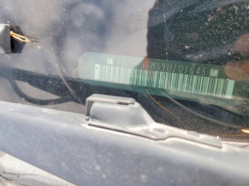 2009 Buick Lucerne მანქანა იყიდება აუქციონზე, vin: 1G4HD57M39U101645, აუქციონის ნომერი: 58626986