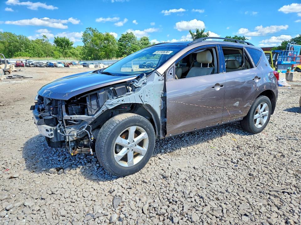 55158636 :رقم المزاد ، JN8AZ1MU8AW005334 vin ، 2010 Nissan Murano مزاد بيع