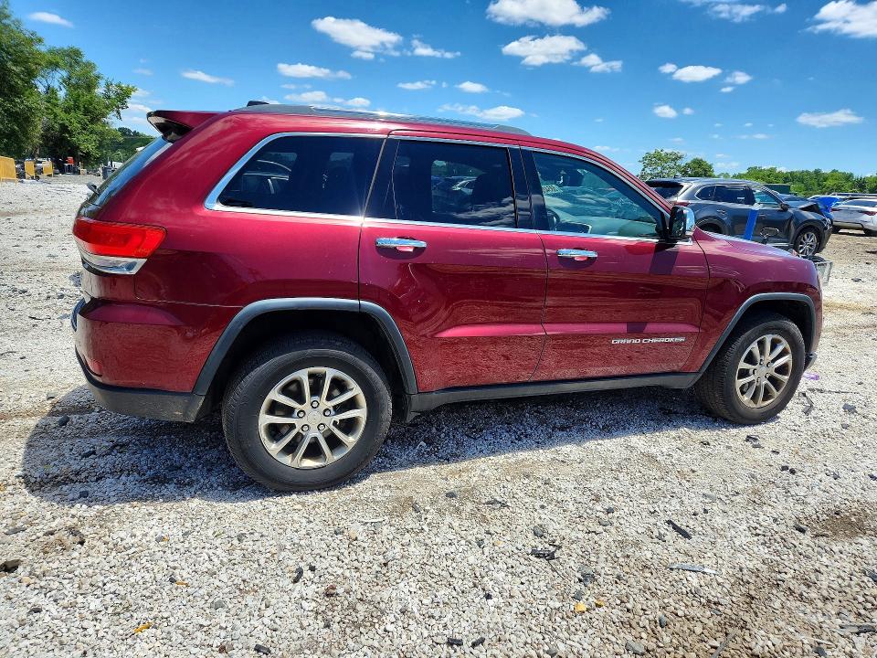 58542006 :رقم المزاد ، 1C4RJFBG7GC449721 vin ، 2016 Jeep Gran Chero مزاد بيع