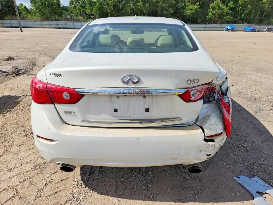 2014 Infiniti Q50 მანქანა იყიდება აუქციონზე, vin: JN1BV7AR6EM694003, აუქციონის ნომერი: 56847876
