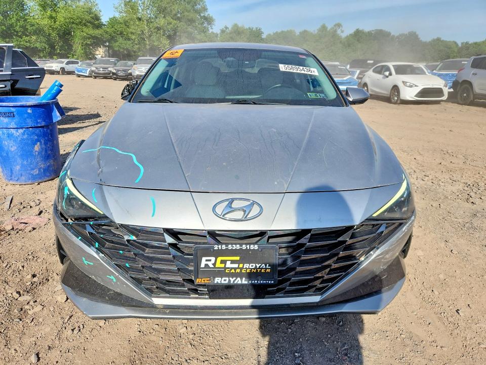 2021 Hyundai Elantra მანქანა იყიდება აუქციონზე, vin: 5NPLP4AG2MH012784, აუქციონის ნომერი: 55895436