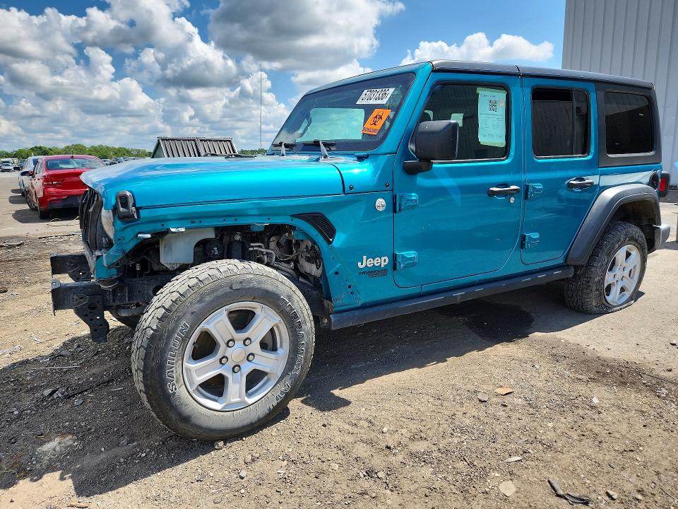 2019 Jeep Wrangler Unlimited მანქანა იყიდება აუქციონზე, vin: 1C4HJXDN4KW682637, აუქციონის ნომერი: 57031336