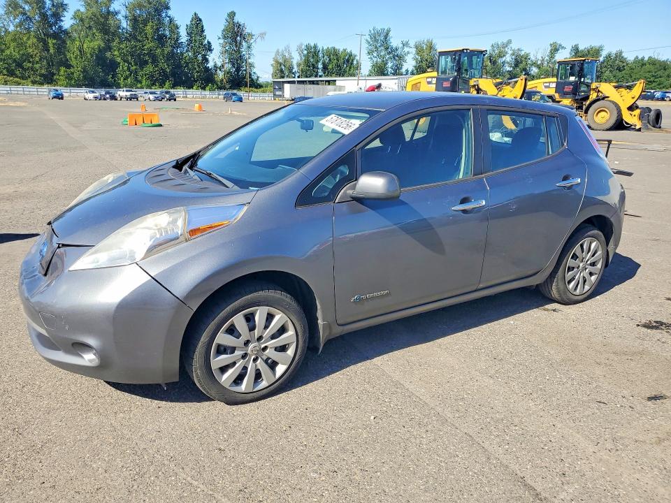 2015 Nissan Leaf მანქანა იყიდება აუქციონზე, vin: 1N4AZ0CP5FC314405, აუქციონის ნომერი: 57818256