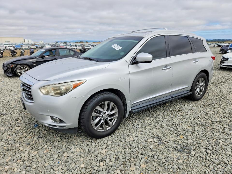 57594826 :رقم المزاد ، 5N1CL0MN5FC500300 vin ، 2015 Infiniti Qx60 مزاد بيع