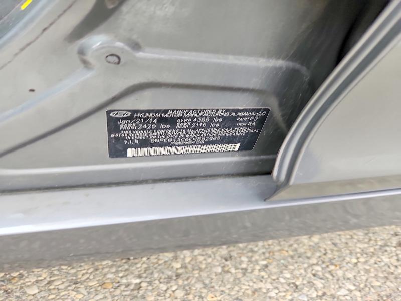 55737596 :رقم المزاد ، 5NPEB4AC6EH882995 vin ، 2014 Hyundai Sonata مزاد بيع