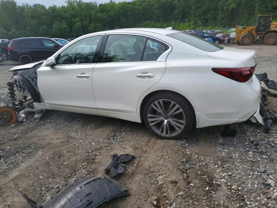 2022 Infiniti Q50 მანქანა იყიდება აუქციონზე, vin: JN1EV7CR1NM340531, აუქციონის ნომერი: 55780606