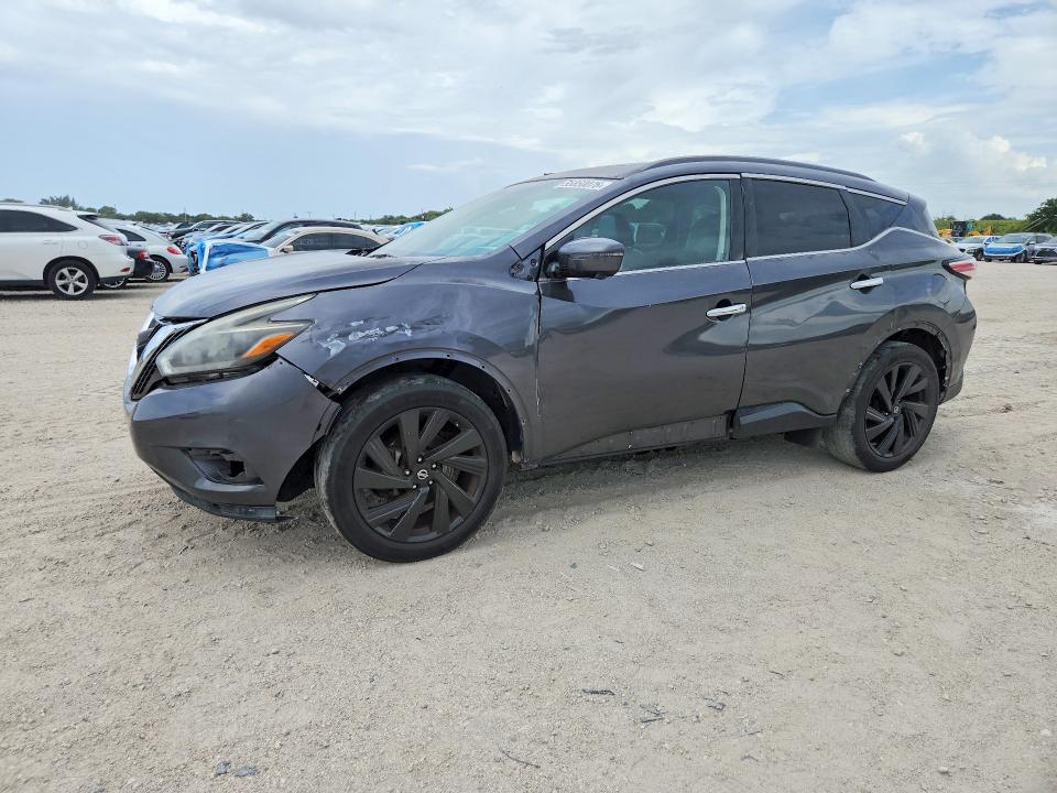 Продаж на аукціоні авто 2016 Nissan Murano, vin: 5N1AZ2MG3GN118498, номер лоту: 55850076