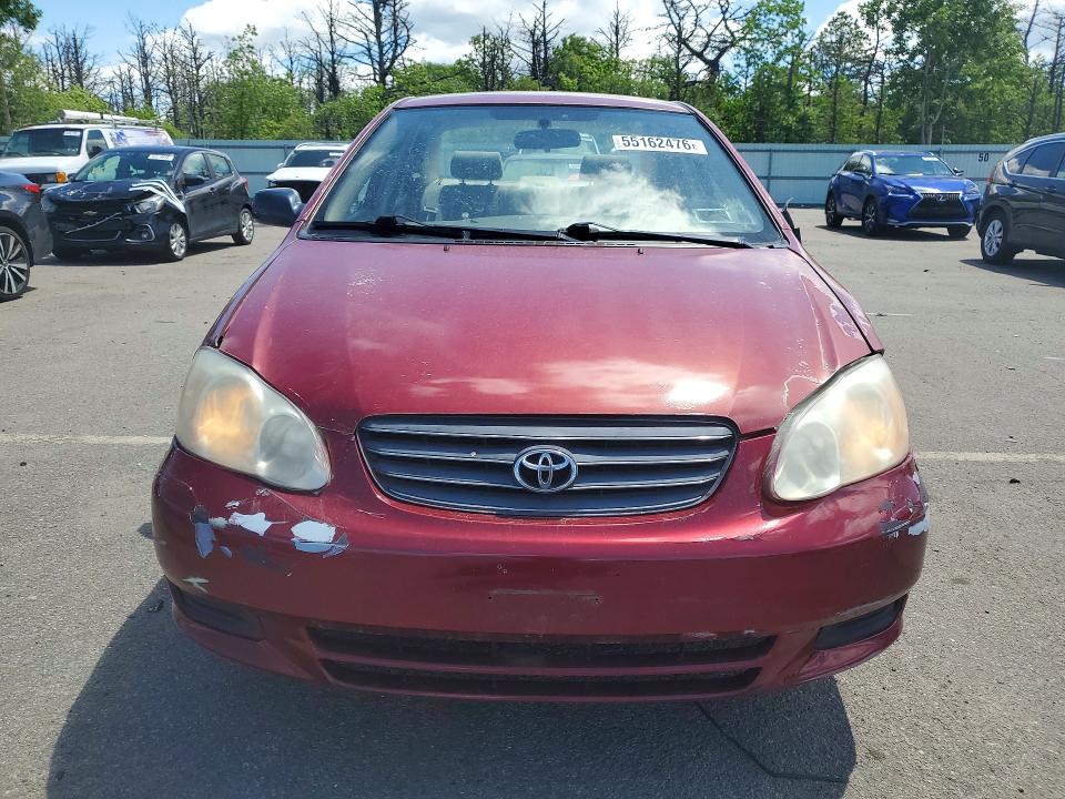 Продаж на аукціоні авто 2004 Toyota Corolla, vin: JTDBR32E542048015, номер лоту: 55162476