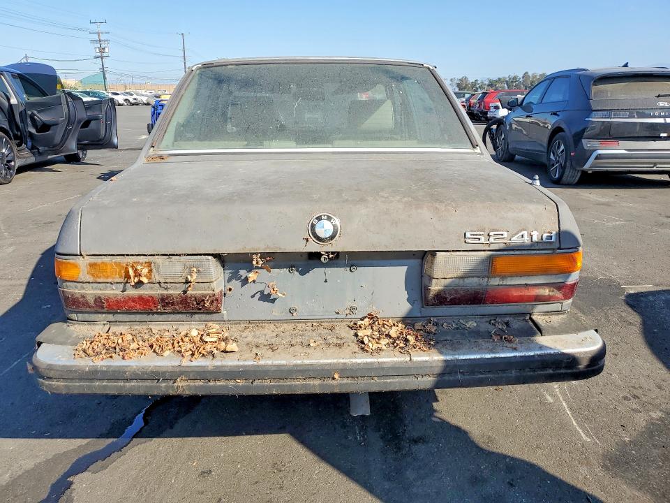 Продаж на аукціоні авто 1985 Bmw 524, vin: WBADB2402F0531546, номер лоту: 58066976