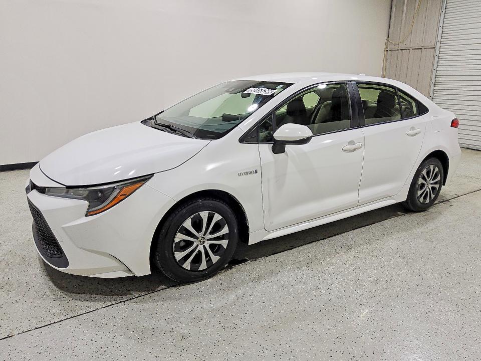 58453296 :رقم المزاد ، JTDEBRBE9LJ028701 vin ، 2020 Toyota Corolla مزاد بيع