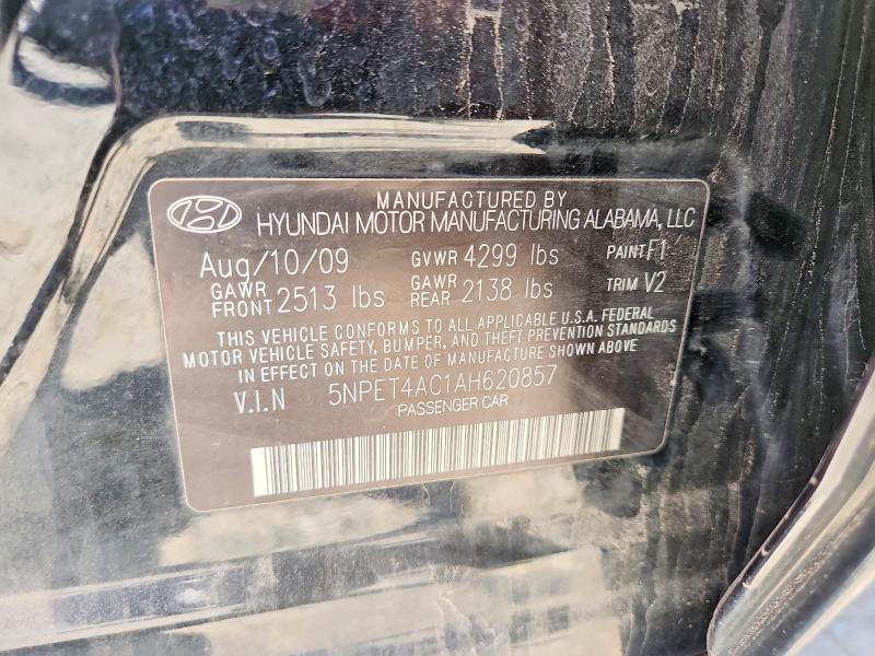 Aukcja sprzedaży 2010 Hyundai Sonata, vin: 5NPET4AC1AH620857, numer aukcji: 56718136