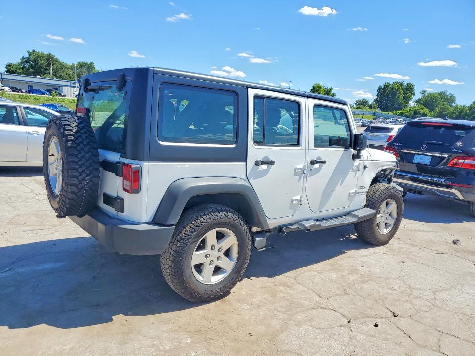 Продажа на аукционе авто 2016 Jeep Wrangler Unlimited, vin: 1C4BJWDG3GL170989, номер лота: 57368806