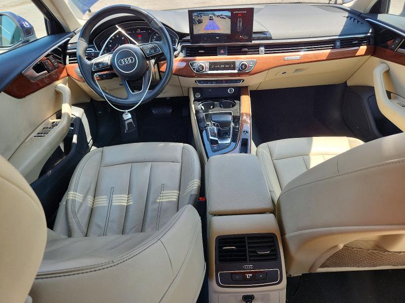 2022 Audi A4 მანქანა იყიდება აუქციონზე, vin: WAUABAF47NN002866, აუქციონის ნომერი: 57119286