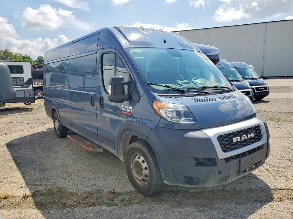 Продаж на аукціоні авто 2021 Ram Promaster 3500, vin: 3C6MRVJG2ME550126, номер лоту: 58766816