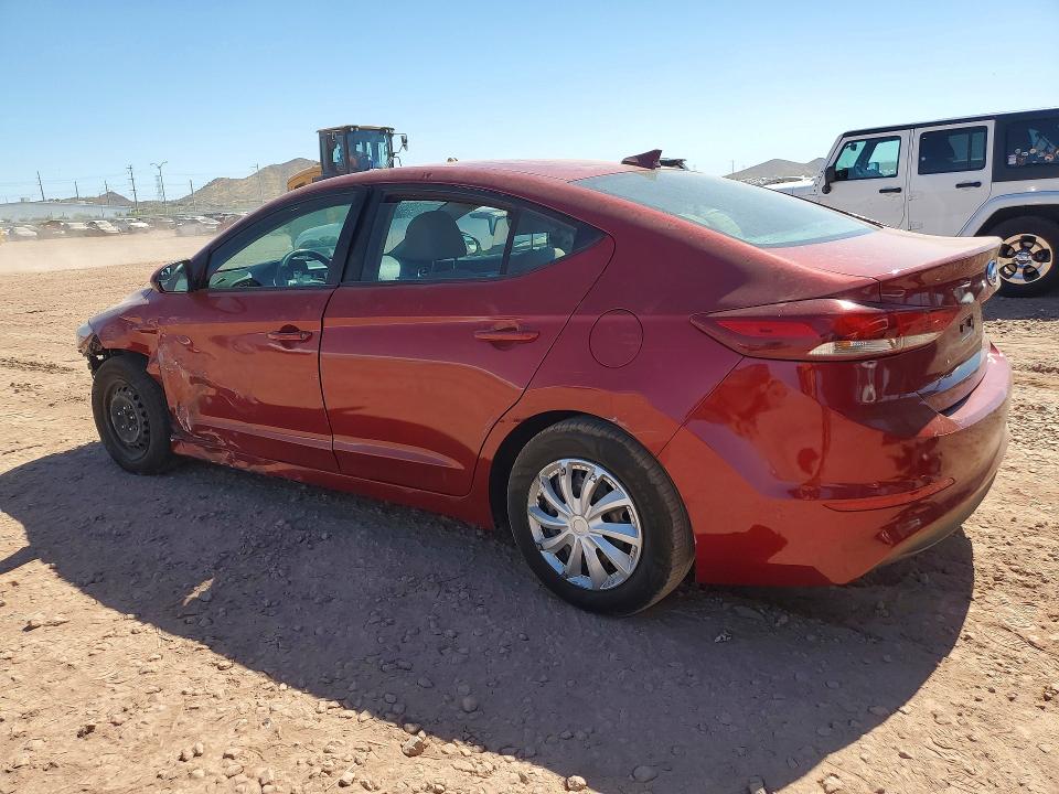 55774826 :رقم المزاد ، KMHD74LF5HU409177 vin ، 2017 Hyundai Elantra مزاد بيع