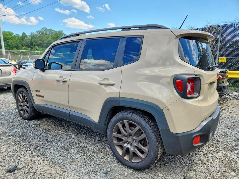 2016 Jeep Renegade მანქანა იყიდება აუქციონზე, vin: ZACCJABT0GPC62015, აუქციონის ნომერი: 57739096