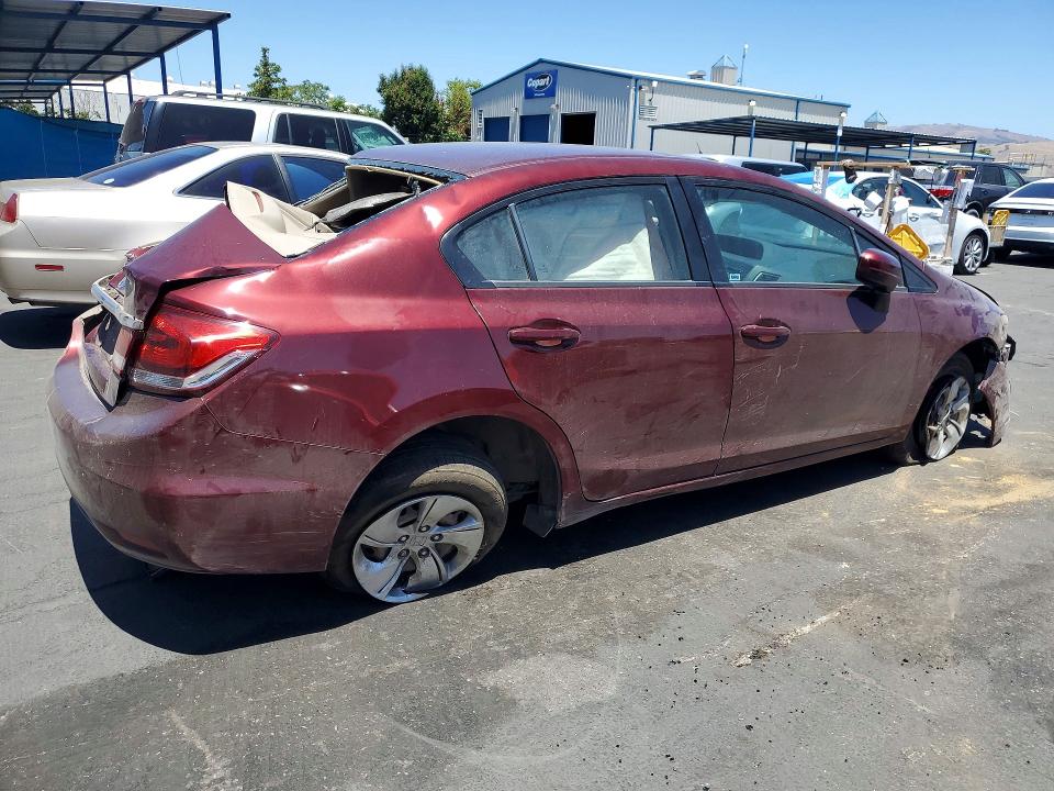 Продажа на аукционе авто 2015 Honda Civic, vin: 2HGFB2F58FH527292, номер лота: 59021446