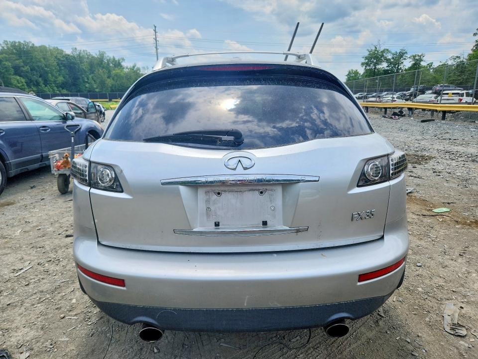 Aukcja sprzedaży 2008 Infiniti Fx35, vin: JNRAS08W98X204077, numer aukcji: 58305396