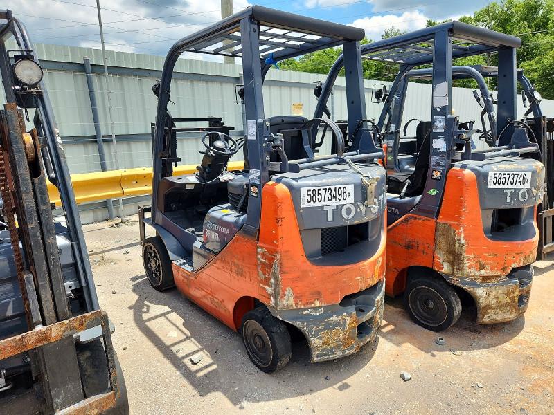 2016 Toyota Forklift მანქანა იყიდება აუქციონზე, vin: 76810, აუქციონის ნომერი: 58573496