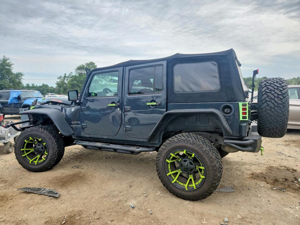 57081456 :رقم المزاد ، 1C4BJWDG9HL514889 vin ، 2017 Jeep Wrangler Unlimited مزاد بيع