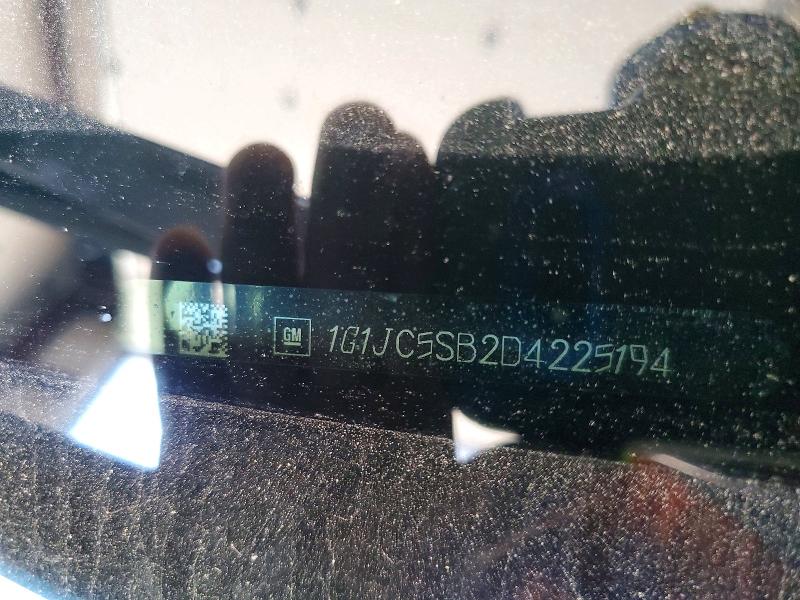 Продаж на аукціоні авто 2013 Chevrolet Sonic, vin: 1G1JC5SB2D4225194, номер лоту: 54643366