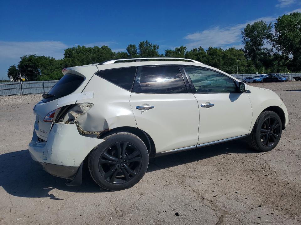 2011 Nissan Murano მანქანა იყიდება აუქციონზე, vin: JN8AZ1MW6BW152593, აუქციონის ნომერი: 58124296