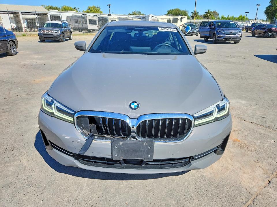58930736 :رقم المزاد ، WBA13BJ00MWX06553 vin ، 2021 Bmw 530 مزاد بيع