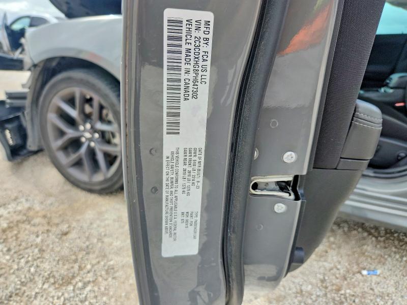 Aukcja sprzedaży 2023 Dodge Charger, vin: 2C3CDXHG8PH647302, numer aukcji: 57259056