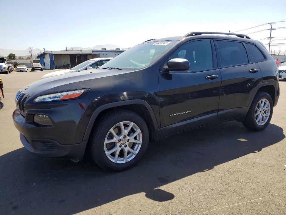 Продажа на аукционе авто 2015 Jeep Cherokee, vin: 1C4PJLABXFW694974, номер лота: 56953246