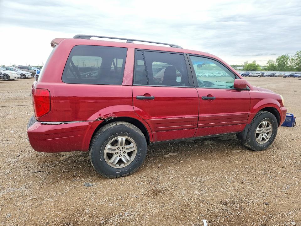 2003 Honda Pilot მანქანა იყიდება აუქციონზე, vin: 2HKYF18463H536523, აუქციონის ნომერი: 55053696