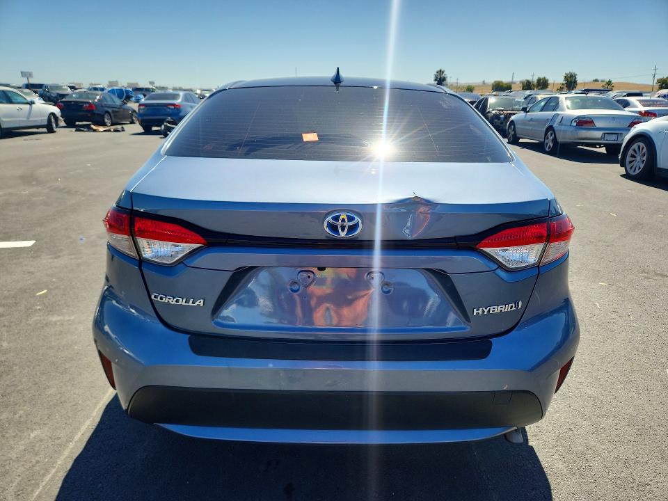 55826396 :رقم المزاد ، JTDEBRBE6LJ006302 vin ، 2020 Toyota Corolla مزاد بيع