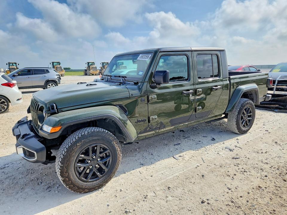 55820596 :رقم المزاد ، 1C6HJTAGXPL506786 vin ، 2023 Jeep Gladiator مزاد بيع