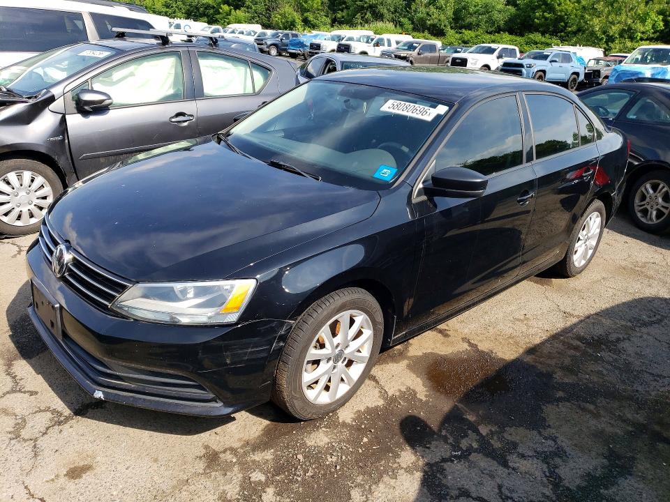 2015 Volkswagen Jetta მანქანა იყიდება აუქციონზე, vin: 3VWD17AJ0FM325801, აუქციონის ნომერი: 58080696