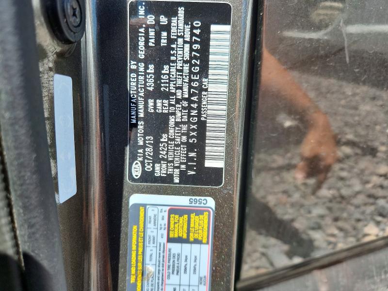 Продажа на аукционе авто 2014 Kia Optima, vin: 5XXGN4A76EG279740, номер лота: 57337896