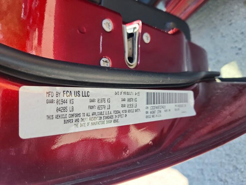 2015 Dodge Dart მანქანა იყიდება აუქციონზე, vin: 1C3CDFAA3FD374619, აუქციონის ნომერი: 58740926