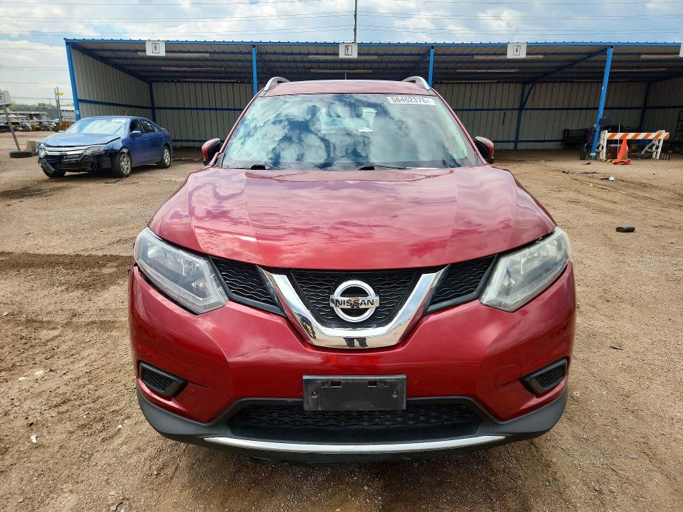 Aukcja sprzedaży 2016 Nissan Rogue, vin: KNMAT2MV2GP655047, numer aukcji: 58462376