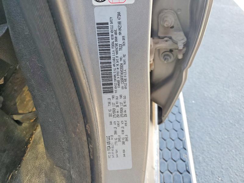 Продажа на аукционе авто 2019 Ram 1500, vin: 1C6SRFRTXKN535834, номер лота: 56139496