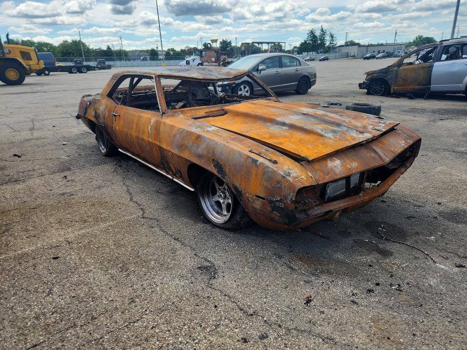 57307896 :رقم المزاد ، 124379N651270 vin ، 1969 Chevrolet Camaro مزاد بيع