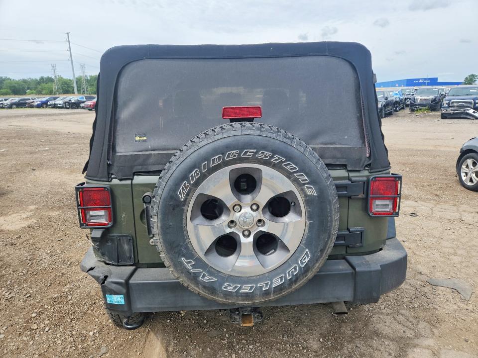 57415656 :رقم المزاد ، 1C4AJWAG6FL630953 vin ، 2015 Jeep Wrangler مزاد بيع