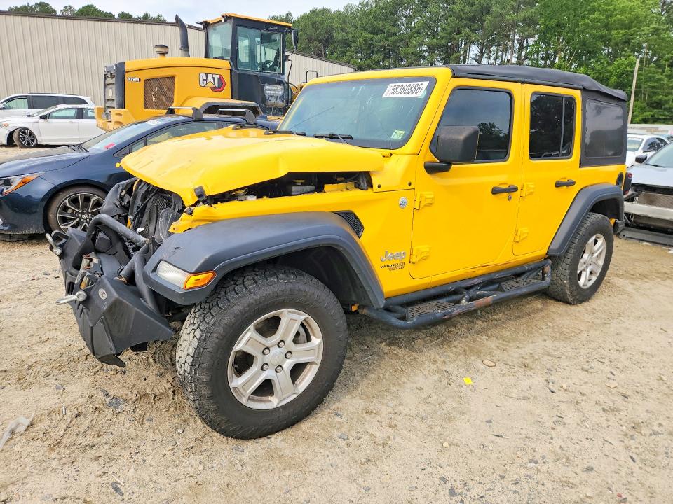 Продажа на аукционе авто 2020 Jeep Wrangler Unlimited, vin: 1C4HJXDG8LW218155, номер лота: 58360886