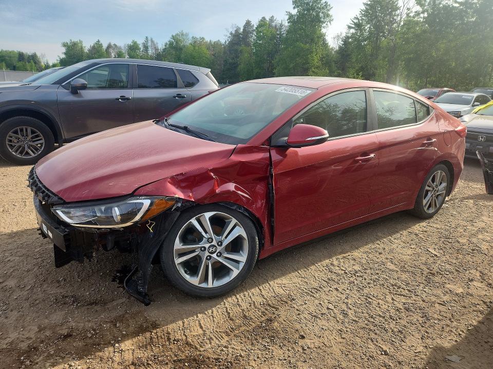 2018 Hyundai Elantra მანქანა იყიდება აუქციონზე, vin: KMHD84LF8JU484619, აუქციონის ნომერი: 54205516