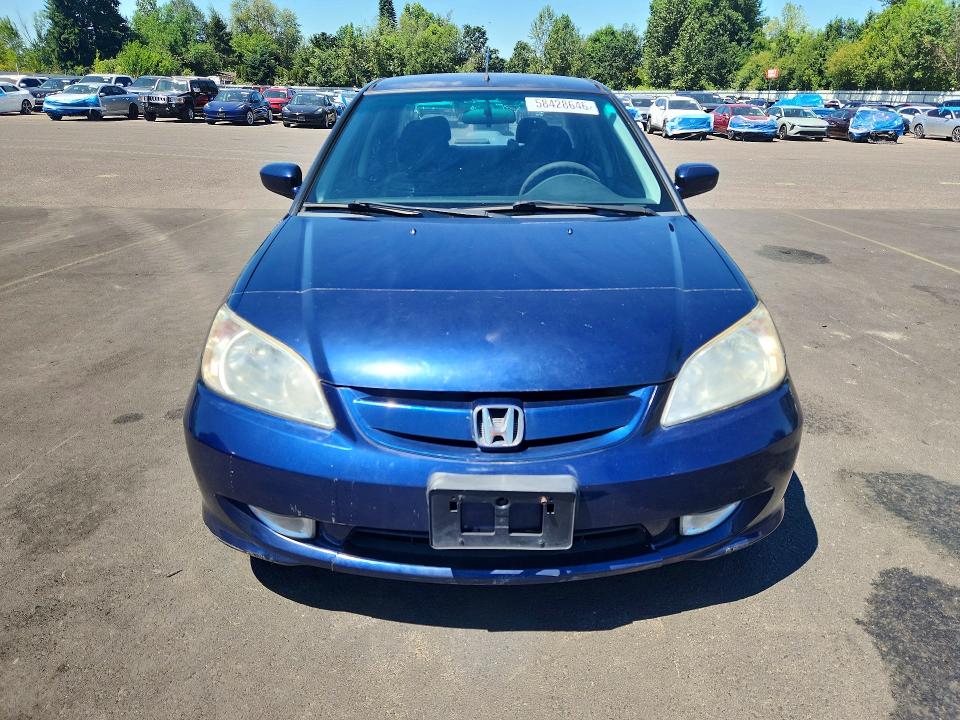 Продажа на аукционе авто 2005 Honda Civic, vin: JHMES96615S019456, номер лота: 58428646
