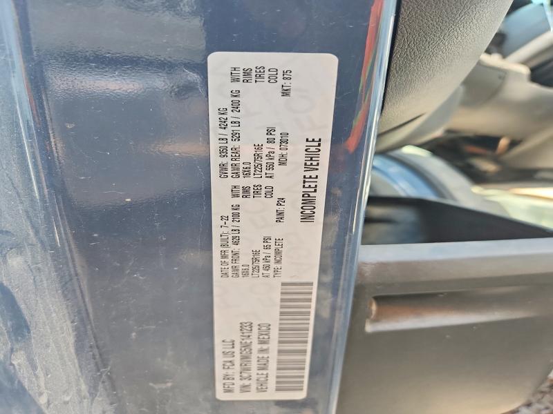 Продажа на аукционе авто 2022 Ram Promaster 3500, vin: 3C7WRVMG5NE141233, номер лота: 56251506
