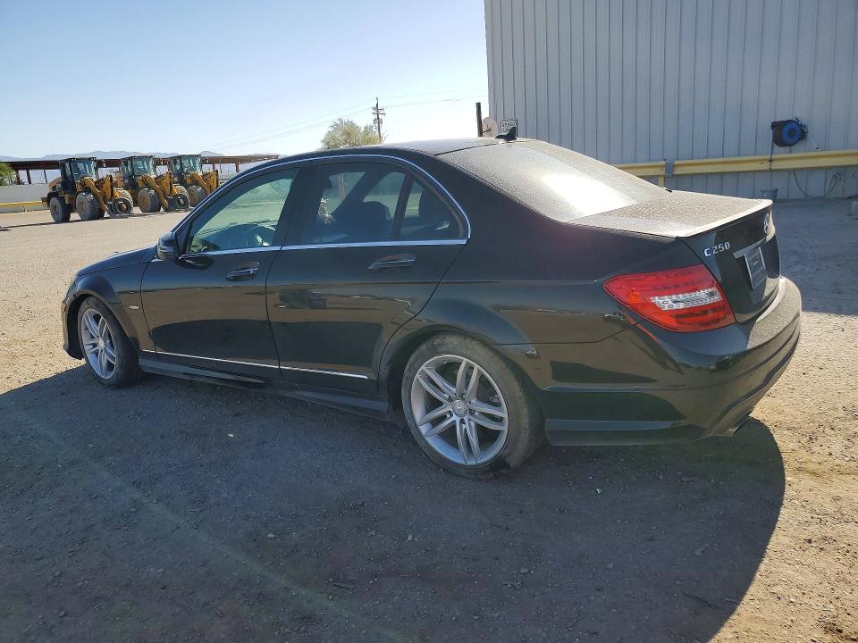 Auction sale of the 2012 Mercedes-benz C, vin: WDDGF4HB7CA637448, lot number: 56113176