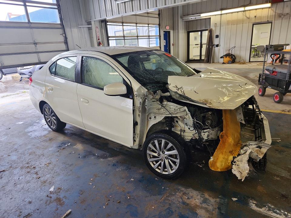2018 Mitsubishi Mirage მანქანა იყიდება აუქციონზე, vin: ML32F3FJ4JHF07341, აუქციონის ნომერი: 55852836