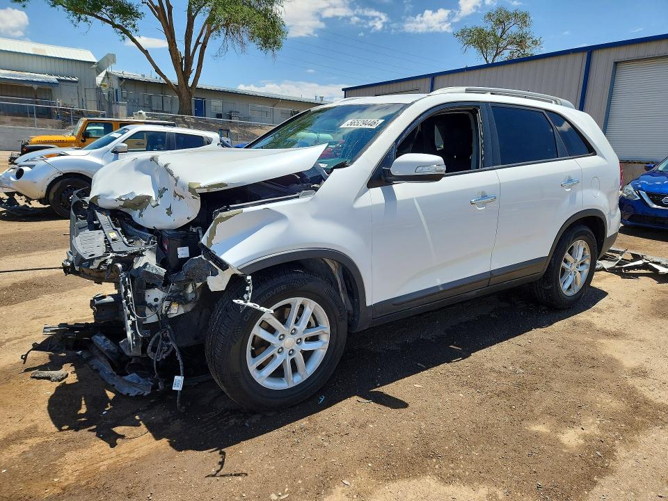 56529446 :رقم المزاد ، 5XYKT3A62FG552462 vin ، 2015 Kia Sorento مزاد بيع